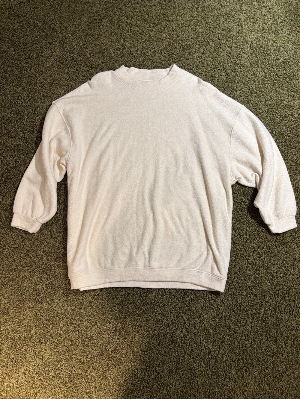 American Vintage Women’s Oversized Crewneck Sweater - Off-White